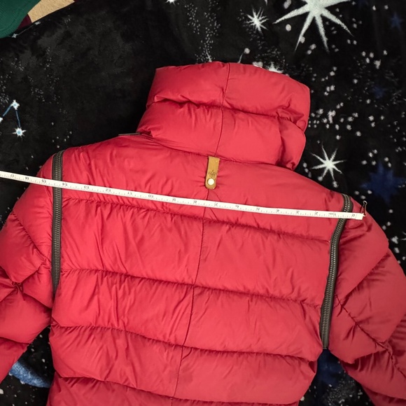 Like New Mackage Qeren  Rasberry  Convertible Quilted Down Jacket Size XXS - Picture 14 of 16